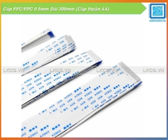 Cáp FFC/FPC 0.5mm Dài 300mm (Cáp thuận AA)