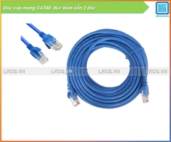 Dây cáp mạng CAT6E đúc bấm sẵn 2 đầu