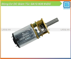 Động Cơ DC Giảm Tốc GA12-N20 6VDC