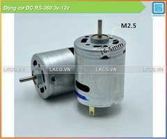 Động cơ DC RS-360 3v-12v