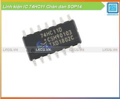 Linh kiện IC 74HC11 Chân dán SOP14