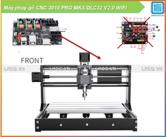 Máy phay gỗ CNC 3018 PRO (Tặng kèm 10 mũi phay PCB + 4 Set plates + ER11)