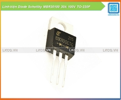 Linh kiện Diode Schottky MBR30100 30A 100V TO-220F
