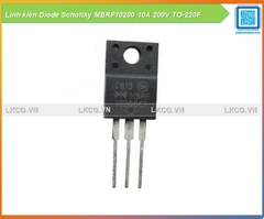Linh kiện Diode Schottky MBRF10200 10A 200V TO-220F