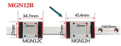 Block con trượt MGN12