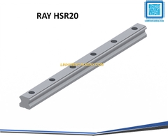 Ray trượt tuyến tính HSR20 (dài 1m) (Dùng chung với HSR20 THK)
