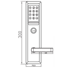 Khóa Mật Mã  VN-8055M VNLOCK