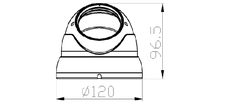 Camera Ip bán cầu hồng ngoại 2MP AVone AV-IPC2005R4B