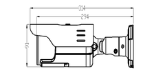 Camera Ip trụ hồng ngoại 4MP AVone AV-IPC4005-R304B