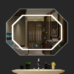 Gương đèn led phòng tắm SMHome GNT04 - Tích hợp đèn led và công tắc cảm ứng trên gương