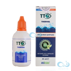 TTO Thermal Shampoo - Sữa rửa mắt , dầu gội mi mắt phòng ngừa viêm bờ mi, hộp 1 chai 45ml