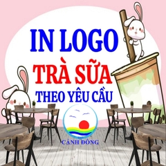 Trang trí xe trà sữa, quán trà sữa decal dán tường, kính, gỗ in size theo yêu cầu- sẵn keo dán dễ