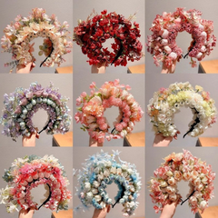 Cài tóc hoa chụp hình cổ trang, áo dài, cô dâu, tốt nghiệp , tết , dã ngoại phụ kiện chụp hình, phụ kiện cưới trang trí xinh