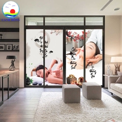 Tranh dưỡng sinh đông y spa - thẩm mỹ viện decal dán tường, kính, gỗ - in size theo yêu cầu , in trên nhiều chất liệu vải, decal, bạt, gỗ sẵn keo dán dễ