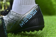 Xfaster Messi Đen/Bạc giày sân cỏ nhân tạo 5 người