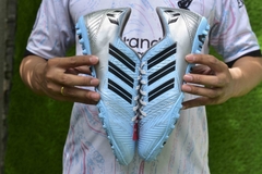 Xfaster Messi Xanh/Bạc giày sân cỏ nhân tạo