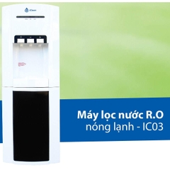 Máy lọc nước RO 3 vòi (nóng- lạnh- nguội) iClean ( làm lạnh bằng máy nén)