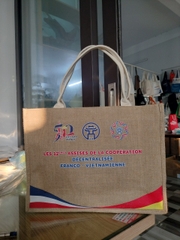 Túi vải Đay Hội Nghị Quà tặng Đại Sứ Quán Việt - Pháp