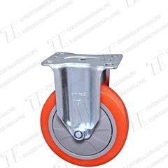 Bánh xe PU AHN100 Tĩnh (100mm)