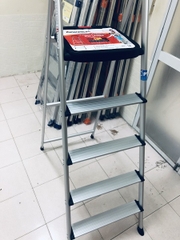 Thang nhôm ghế 5 bậc Hakachi HL-05