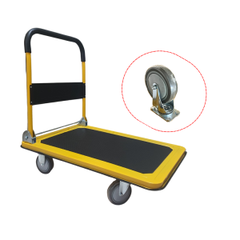 Xe đẩy hàng sàn thép 4 bánh T300 (300kg)