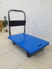Xe đẩy hàng 4 bánh sàn nhựa gấp gọn 200-250kg TS-200N