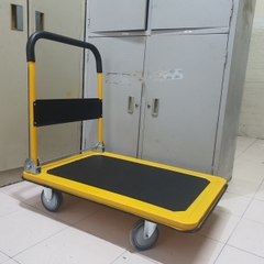 Xe đẩy hàng sàn thép 4 bánh T300 (300kg)
