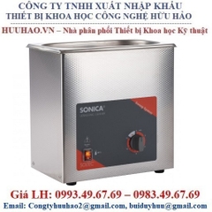 Bể rửa siêu âm gia nhiệt SONICA 3300 MH S3