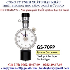 Đồng hồ đo độ cứng nhựa cao su bỏ túi Teclock GS-709P