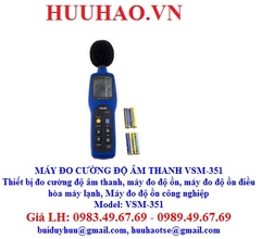 MÁY ĐO CƯỜNG ĐỘ ÂM THANH VSM-351