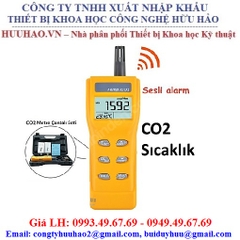 Máy đo nồng độ khí CO2 và nhiệt độ cầm tay AZ 7752