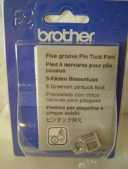 chan-vit-may-5-gan-noi-brother-f037n-pin-tuck-5-groove