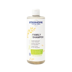 Dầu gội hàng ngày không xà phòng, PH5 với tinh chất yến mạch Stanhome Family Shampoo 400ml- mẫu mới