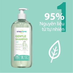 Dầu gội làm sạch, dưỡng ẩm cho tóc suôn mượt, bóng khỏe Stanhome Gentle Shampoo 740ml