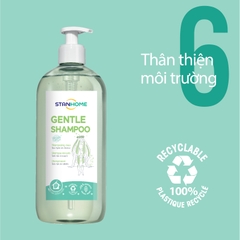 Dầu gội làm sạch, dưỡng ẩm cho tóc suôn mượt, bóng khỏe Stanhome Gentle Shampoo 740ml