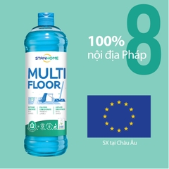 Nước lau sàn hương cam, bưởi, bạc hà Multi Floor Ecolabel 1000ml