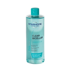 Nước rửa mặt & tẩy trang 2 in 1 cho da dầu mụn, da nhạy cảm Stanhome Clear Micellar 400ml