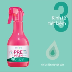 Xịt xử lý vết bẩn trước khi giặt Stanhome Pre-Wash 500ml