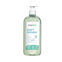 Sữa tắm, rửa mặt không xà phòng cho mọi loại da, da nhạy cảm, viêm da cơ địa, chàm vảy nến Stanhome Soft Shower Gel 740ML