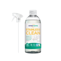 Xịt làm sạch bề mặt inox,thép không gỉ tiêu chuẩn Air Label Score A+ Stanhome Stainless Clean 500ml