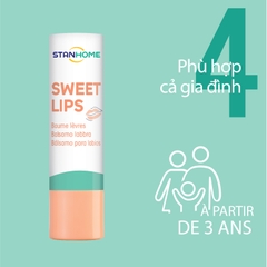 Son dưỡng ẩm làm mềm cho môi Stanhome Sweet Lips Baume Levres 4.8gr
