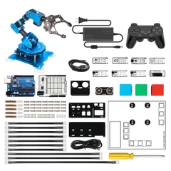 Hiwonder xArm UNO Robotic Arm with Arduino Secondary Development Sensor Kit (Cánh tay robot với bộ công cụ phát triển thứ cấp Arduino)