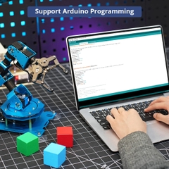 Hiwonder xArm UNO Robotic Arm with Arduino Secondary Development Sensor Kit (Cánh tay robot với bộ công cụ phát triển thứ cấp Arduino)