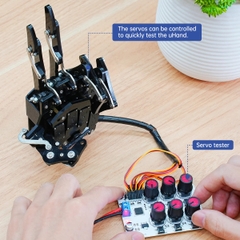 uHand: Hiwonder Robotic Hand Fingers Move Individually for Robot DIY (Bàn tay robot ngón tay di chuyển độc lập cho robot DIY)