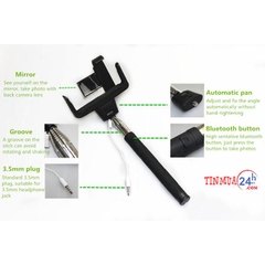 GẬY CHỤP HÌNH TỰ SƯỚNG MONOPOD D09 CÓ GƯƠNG