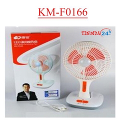 Quạt Bàn Mini Tích Điện KM – F0166