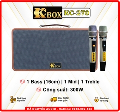 Loa Karaoke Xách Tay KCBox KC 270 Cao Cấp