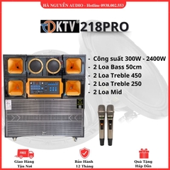 Loa Kéo 5 Tấc Đôi KTV 218PRO Mới Nhất 2024