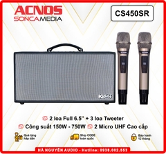 Loa Karaoke Xách Tay Acnos CS450SR