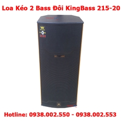 Loa Kéo Karaoke 2 Bass Đôi KingBass 215-20